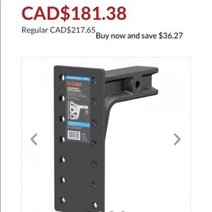 Brand New Adjustable Pintle Mount